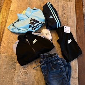 Toddler Boy outfits! Nike, Adidas, Cat and Jack Jeans